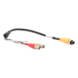 Cable Adaptador para MDVR / Conector Aviación 4 Pines a BNC / Video, Audio y Alimentación / 40 cm (15.7 in)