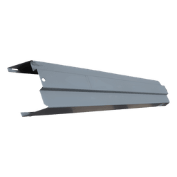Cabezal galvanizado, calibre de 16, 3' 0'', 5' 3/4"