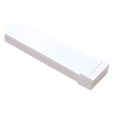 Tapa final color blanco de PVC auto extinguible,  para canaletas TMK1020, TMK1020SD, TMK1020CD (5190-02001) 