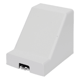 Derivación techo a canaleta color blanco de PVC auto extinguible, compatible con canaletas: PT48, TMK1735, TMK1735SD, TMK1020, TMK1020CD, TMK1020SD, TMK1720, TMK2560 (6150-01002)