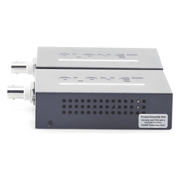 Kit Transmisor y Receptor PoE / Ethernet IP 1 km (3280 ft) / Cable Coaxial / 10/100 Base-TX / 802.3af/at