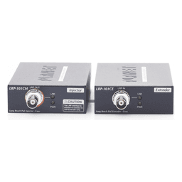 Kit Transmisor y Receptor PoE / Ethernet IP 1 km (3280 ft) / Cable Coaxial / 10/100 Base-TX / 802.3af/at