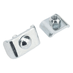 Kit de unión para charolas / Acero al carbón / Electro zinc / Hasta 300 mm / 0.98 ft de ancho