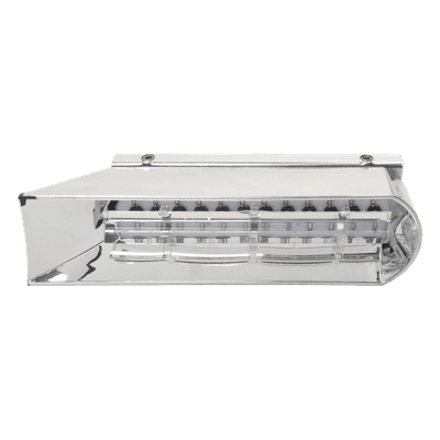 Módulo esquinero de 12 LEDs para barra X37RB, color azul