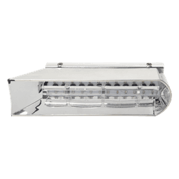 Módulo esquinero de 12 LEDs para barra X37RB, color azul
