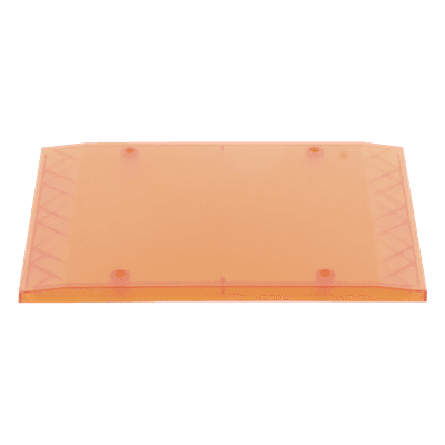 Domo Central de Repuesto / Color Ámbar / Policarbonato UV / Compatible con Barra X67A / Uso Industrial