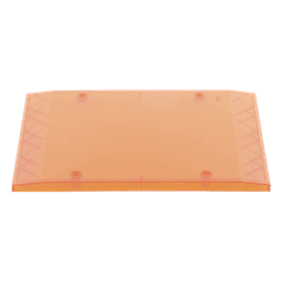 Domo Central de Repuesto / Color Ámbar / Policarbonato UV / Compatible con Barra X67A / Uso Industrial