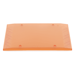 Domo Central de Repuesto / Color Ámbar / Policarbonato UV / Compatible con Barra X67A / Uso Industrial