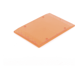 Domo Central de Repuesto / Color Ámbar / Policarbonato UV / Compatible con Barra X67A / Uso Industrial