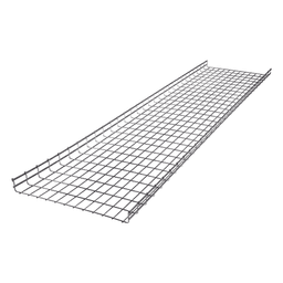 Charola Tipo Malla / 66 mm Peralte / 600 mm Ancho / 3 m Longitud / 10 pies / Electro Zinc / 630 Cables Cat6