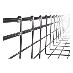 Charola Tipo Malla / 150x200 mm / Electro Zinc / 477 Cables Cat6 / 3 m (9.84 ft)