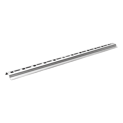 Soporte tipo Jam, para suspender charola a techo, acabado Electro Zinc 