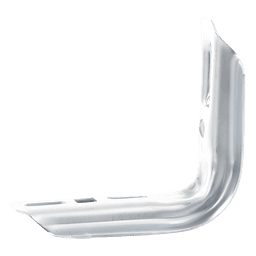 Ménsula omega tipo L 110mm inteligente, para montar charola de 50 a 100mm en pared o muro
