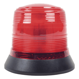 Burbuja brillante de 6 LEDs, color rojo, montaje magnético