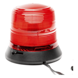 Burbuja brillante de 6 LEDs, color rojo, montaje magnético