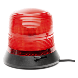 Burbuja brillante de 6 LEDs, color rojo, montaje magnético