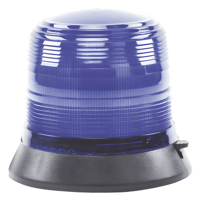 Burbuja Brillante de 6 LEDs, Color Azul con Montaje Magnético