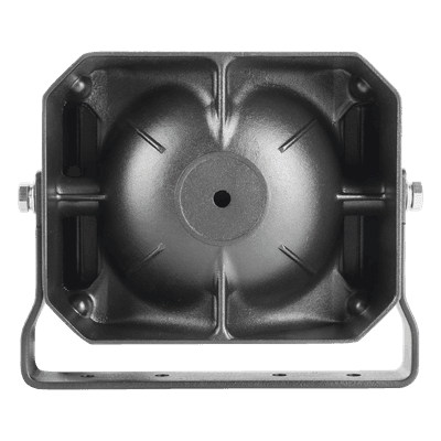 Bocina Compacta de uso rudo, 100 Watts de Potencia, Ideal para vehículos de encubierto, 8 Ohms de Impedancia