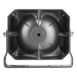 Bocina Compacta de uso rudo, 100 Watts de Potencia, Ideal para vehículos de encubierto, 8 Ohms de Impedancia