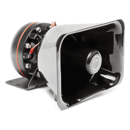 Bocina de uso Rudo, de 100 W, Alto Rendimiento y Base en Aluminio, 8 Ohms de Impedancia