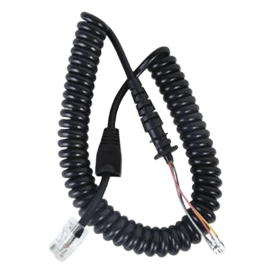 Cable de Micrófono para Radio Móvil / Conector RJ-45 de 8 Pines / Compatible TX1000 / Construcción Robusta Profesional
