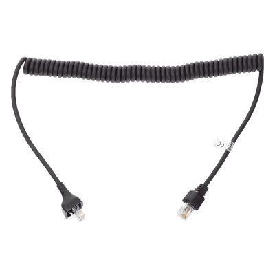 Cable de Micrófono para Radio Móvil / Conector RJ45 de 8 Pines / Compatible Kenwood TK-Series y Nexedge / Reemplazo Multi-Modelo