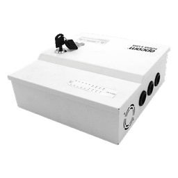 Fuente de Poder Profesional / 12 Vcc @ 20 A / 18 Canales / Entrada Universal 96-264 Vca / Protección de Batería 10.5 V