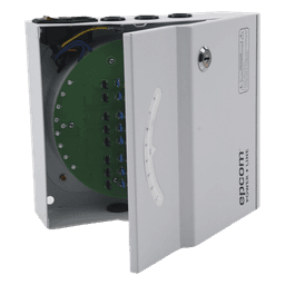 Fuente de Alimentación Profesional / 24 Vca / 8 A / 8 Canales / Protección 5 kA / Entrada 110 Vca