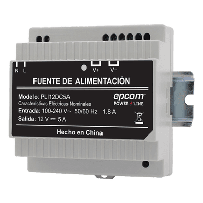 Fuente Industrial Epcom Power Line 12 Vcc 5Amperes