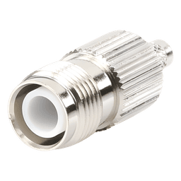 Conector Coaxial TNC / Hembra Inverso / Anillo Plegable / Para Cable RG-142/U / Contacto Oro 50 μm / Aislante Teflón