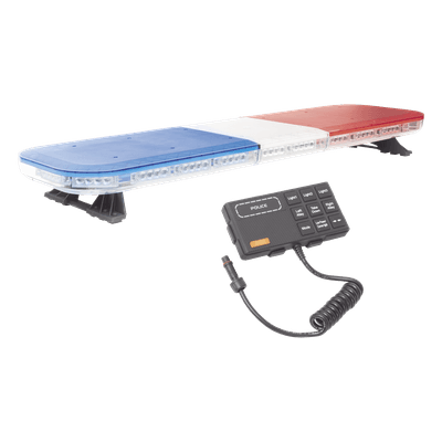 Barra de Luces LED / 47" / 88 LEDs Hyperlux / Rojo/Azul / Control de Tráfico / IP65 / 12A Máx