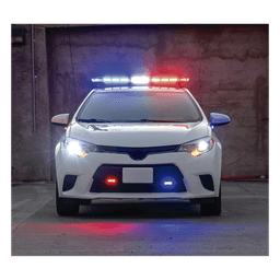 Barra de Luces LED / 47" / 88 LEDs Hyperlux / Rojo/Azul / Control de Tráfico / IP65 / 12A Máx