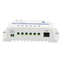 Controlador Solar PWM / 10A / 12/24V / RS-485 / Baterías Gel-AGM-Selladas / Parámetros Configurables
