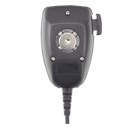 Micrófono para Radio Móvil / PTT con Guantes / Cable Kevlar Reforzado / Audio 20 Hz ~ 20 kHz / Temperatura Extrema -20°C (-4°F) a 105°C (221°F) / Tensión 40 kg