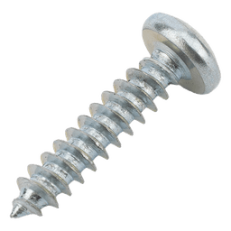 Paquete de 20 taquetes blancos  3/4" y 20 tornillos 8mm x 3/4" (1101-05002)