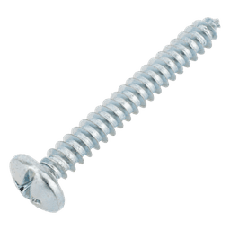 Paquete Con 10 Taquetes Rojos de 1/4" y 10 tornillos 10 x 1 1/2" (4.82 x 38 mm) (1103-05002)