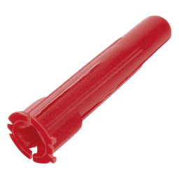 Paquete Con 10 Taquetes Rojos de 1/4" y 10 tornillos 10 x 1 1/2" (4.82 x 38 mm) (1103-05002)