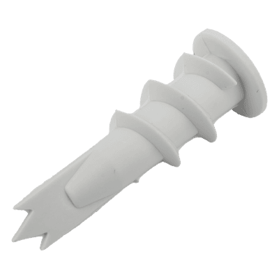 Kit de 10 taquetes autoperforables y 10 tornillos 10mm x 1 1/2" (1301-05002)