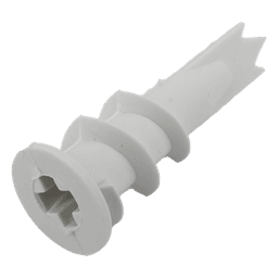 Kit de 10 taquetes autoperforables y 10 tornillos 10mm x 1 1/2" (1301-05002)