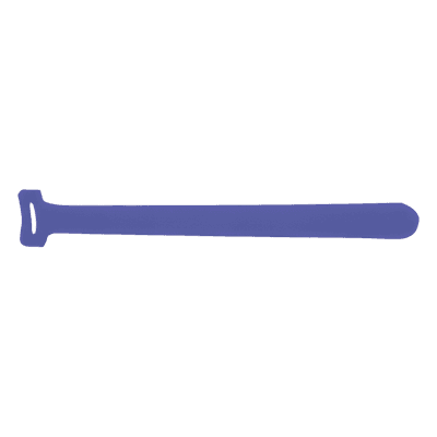 Cincho de contacto / 150 x 12 mm / 20 piezas / Azul / Nylon y polipropileno / 0.49 x 0.039 ft
