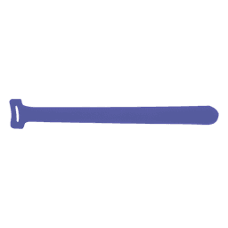 Cincho de contacto / 150 x 12 mm / 20 piezas / Azul / Nylon y polipropileno / 0.49 x 0.039 ft