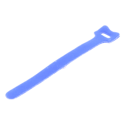 Cincho de contacto / 150 x 12 mm / 20 piezas / Azul / Nylon y polipropileno / 0.49 x 0.039 ft