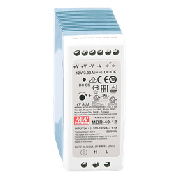 Fuente de poder Industrial Riel Din 12Vcc, 40W
