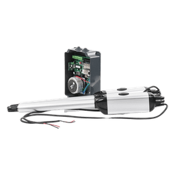 Kit de brazos para automatizar portones vehiculares abatibles de 2 hojas/ 3 Mts / 300 Kg / Uso solo residencial / Compatible con respaldo de energía 