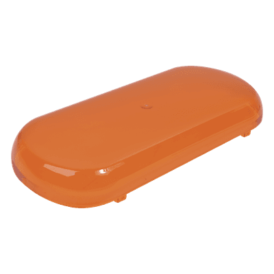 Domo de Reemplazo / Compatible con Mini Barra X605A / Color Ámbar / Resistente a Condiciones Climáticas Adversas
