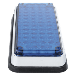 Luz de advertencia de 7x3", Color Azul, Ideal para ambulancias 