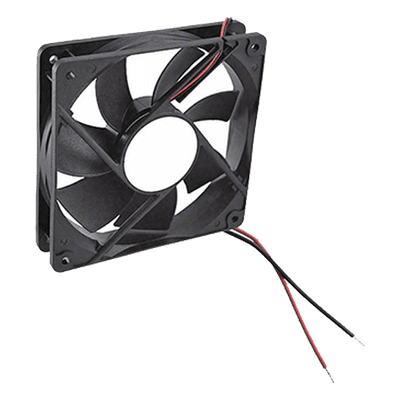 Ventilador Anticondensante Axial Cuadrado / 12Vcc / 120x120x25 mm / 75.0 CFM / 2200 RPM / 1.9 W / 0.39x0.39x0.08 pies