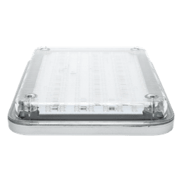 Luz de Advertencia LED / 104 LEDs / 9x7" / 12 VCC / 1 A / Fijo y Parpadeante / Montaje Permanente
