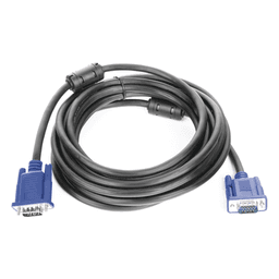 Extensión VGA / 5 m (16.40 ft) / HD15 Macho-Macho / Doble Blindaje / Full HD 1080p
