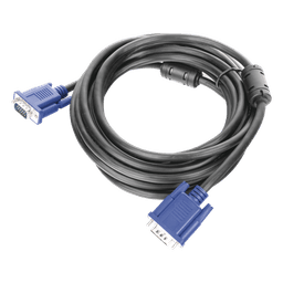 Extensión VGA / 5 m (16.40 ft) / HD15 Macho-Macho / Doble Blindaje / Full HD 1080p